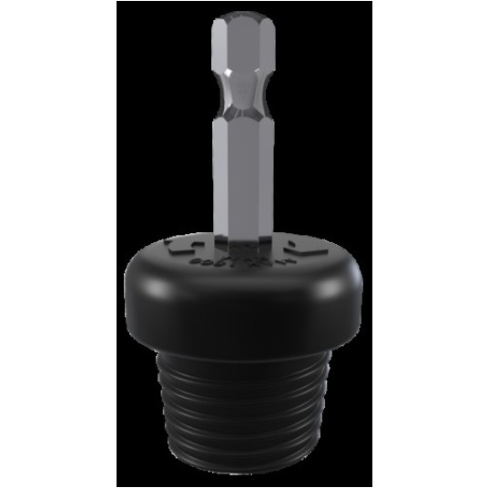 VIKAN Adapter,śr 20 mm, 55 mm, czarny (op.2szt.) -zdjęcie numer 1