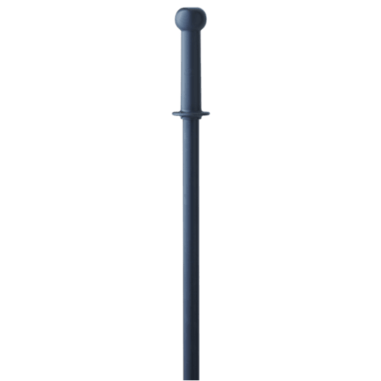 VIKAN Ergonomiczny aluminiowy kij,1380 mm,szary -zdjęcie numer 3