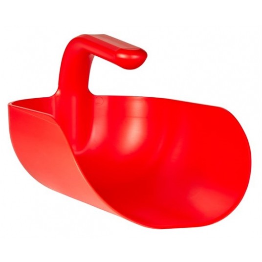 VIKAN Ergonomiczny czerpak, 2 litry,czerwony -zdjęcie numer 1