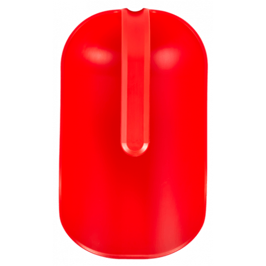 VIKAN Ergonomiczny czerpak, 2 litry,czerwony -zdjęcie numer 3