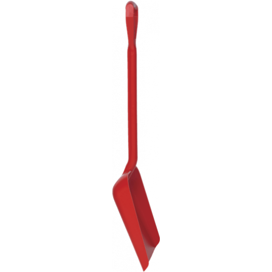 VIKAN Łopata, D Grip, 346 mm, czerwona -zdjęcie numer 2