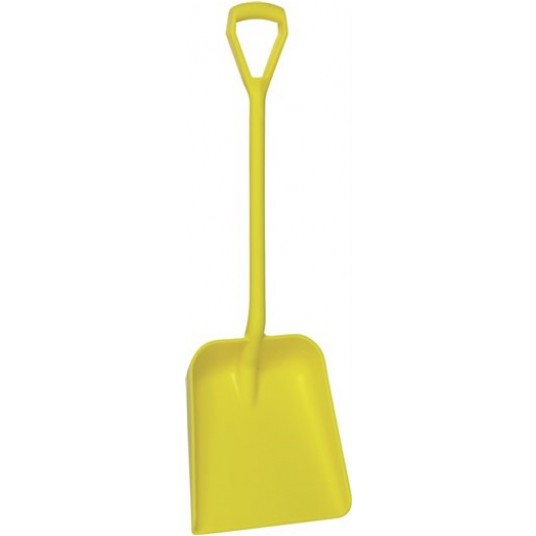 VIKAN Łopata, D Grip, 346 mm, żółta -zdjęcie numer 1
