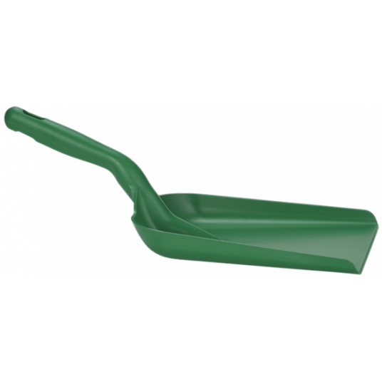 VIKAN Łopata z krótką rąc,wykrywalny,275mm,zielona -zdjęcie numer 2