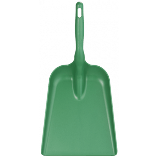 VIKAN Łopata z krótką rąc,wykrywalny,275mm,zielona -zdjęcie numer 3