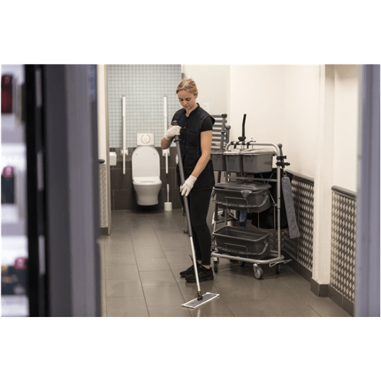VIKAN Mop jednora z mikrof,40cm,biały op. 400 szt. -zdjęcie numer 4