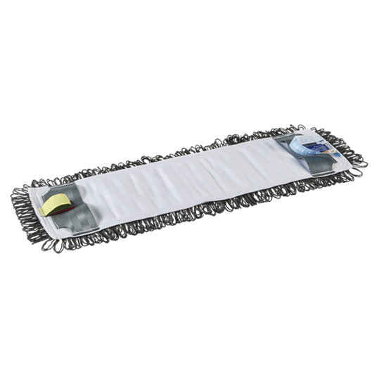 VIKAN Mop z mikr Damp42Dark kiesz 40cm op.5 szt. -zdjęcie numer 2