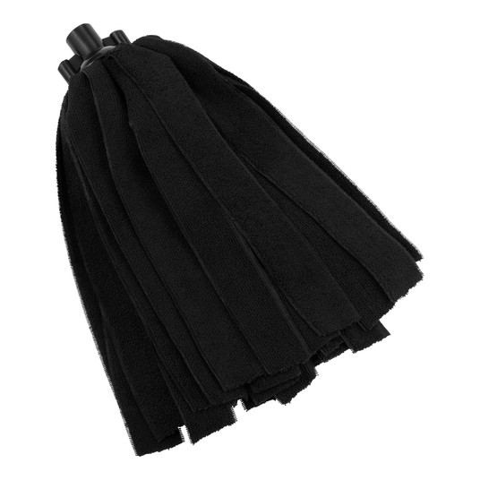 VIKAN Mop z mikrofibry, 200g, czarny -zdjęcie numer 1