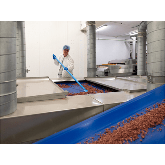 VIKAN Skrobaczka ze stali nierdz.na kij100mm,żółta -zdjęcie numer 5