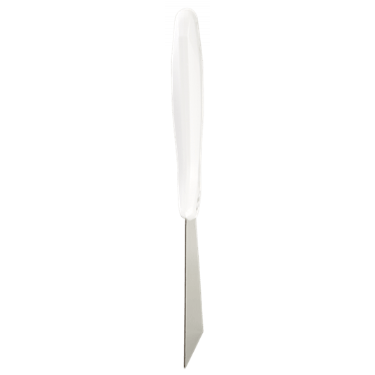 VIKAN Skrobaczka ze stali nierdzewnej,100mm, biała -zdjęcie numer 3