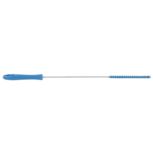 VIKAN Szczotka do rur,śr10mm,500mm,twarda,niebiesk -zdjęcie numer 3