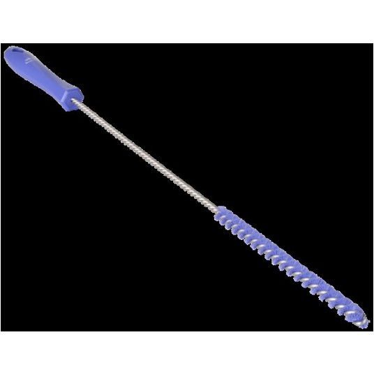 VIKAN Szczotka do rur,śr10mm,500mm,twarda,purpurow -zdjęcie numer 1