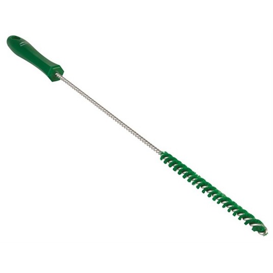 VIKAN Szczotka do rur,śr10mm,500mm,twarda,zielona -zdjęcie numer 1