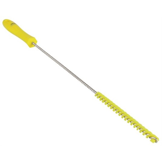 VIKAN Szczotka do rur,śr10mm,500mm,twarda,żółta -zdjęcie numer 1