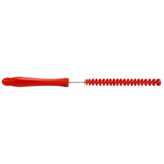 VIKAN Szczotka do rur,śr15mm,310mm,twarda,czerwona -zdjęcie numer 3