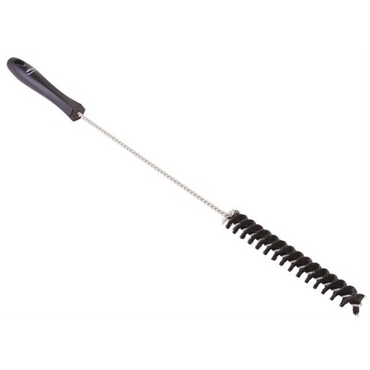 VIKAN Szczotka do rur,śr20mm,500mm,średnia,czarna -zdjęcie numer 1