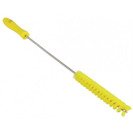 VIKAN Szczotka do rur,śr20mm,500mm,średnia,żółta -zdjęcie numer 1