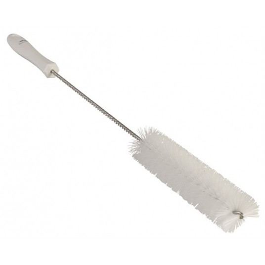 VIKAN Szczotka do rur,śr40mm,500mm,twarda,biała -zdjęcie numer 1