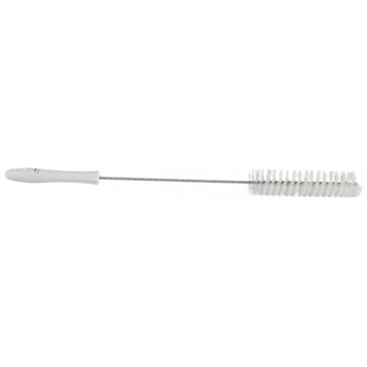 VIKAN Szczotka do rur,śr40mm,500mm,twarda,biała -zdjęcie numer 3