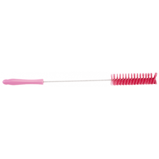 VIKAN Szczotka do rur,śr40mm,500mm,twarda,różowa -zdjęcie numer 3