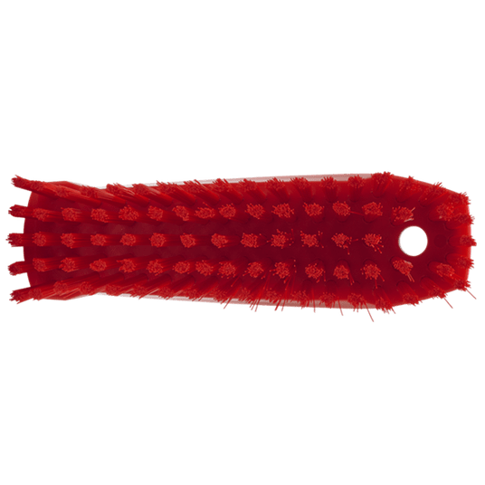VIKAN Szczotka ręczna,130mm,twarda,130mm,czerwona -zdjęcie numer 2