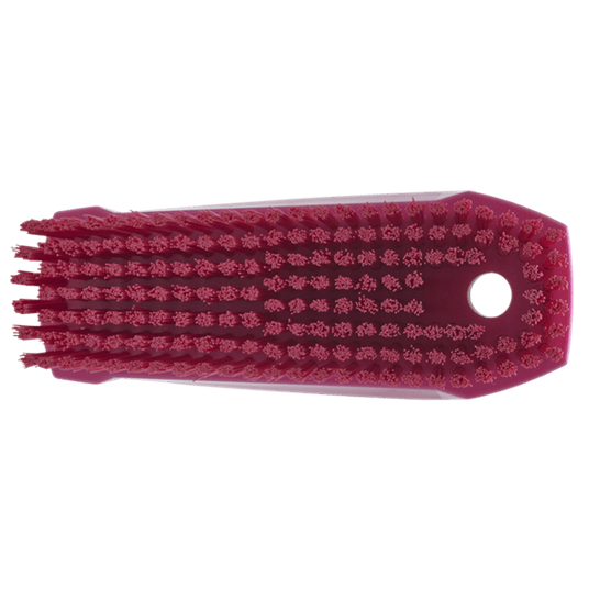 VIKAN Szczotka ręczna,130mm,twarda,różowa -zdjęcie numer 2