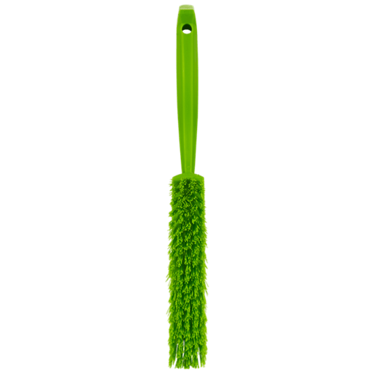 VIKAN Szczotka ręczna,330mm,średnia,limonkowa -zdjęcie numer 2