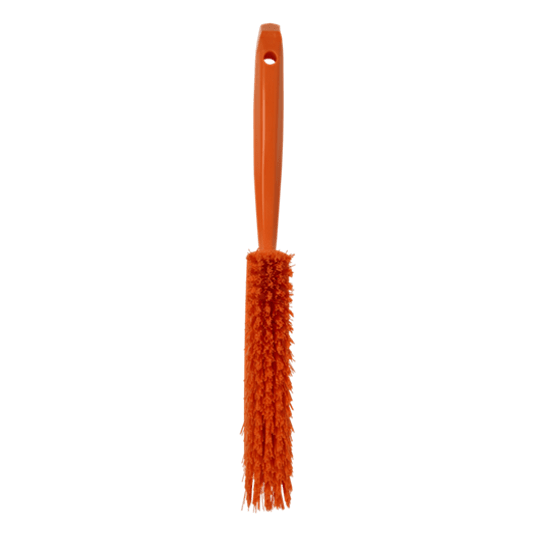 VIKAN Szczotka ręczna,330mm,średnia,pomarańczowa -zdjęcie numer 3