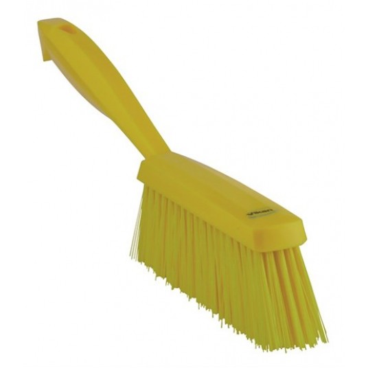VIKAN Szczotka ręczna,330mm,średnia,żółta -zdjęcie numer 1