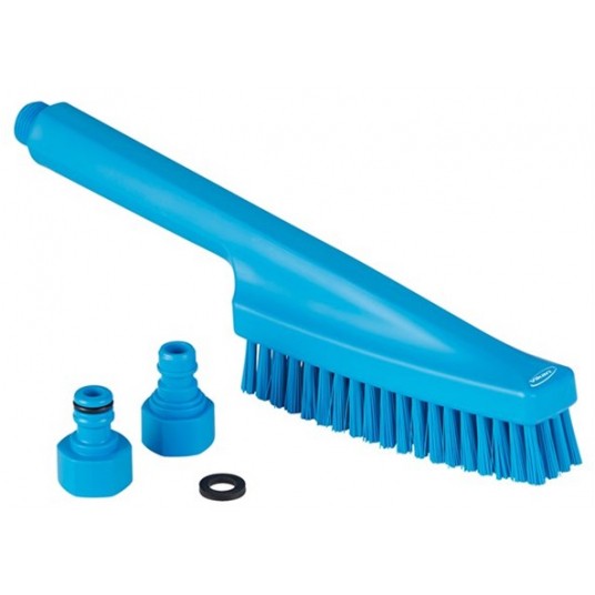 VIKAN Szczotka ręczna z przepł.wody,330mm,twarda -zdjęcie numer 1