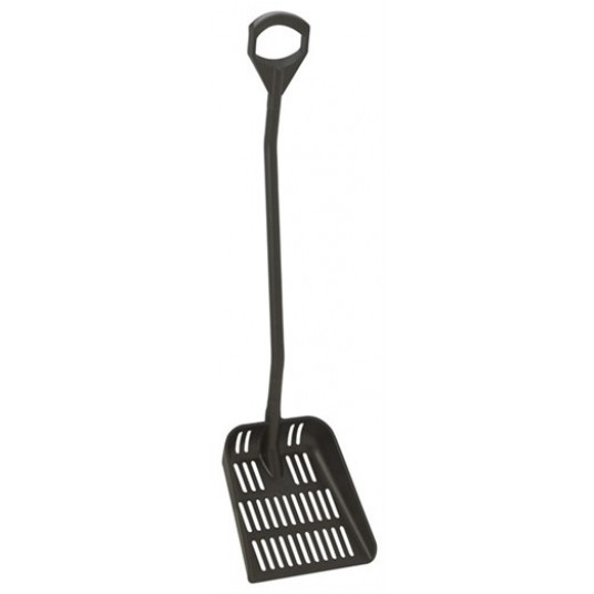 VIKAN Szufelka ergo z otworami spustowymi, 350mm -zdjęcie numer 1