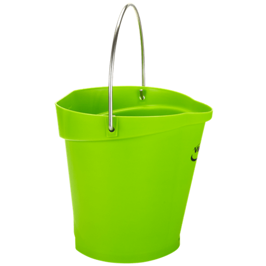 VIKAN Wiadro, 6 litrów, limonka -zdjęcie numer 2