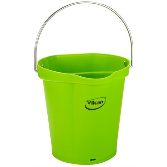 VIKAN Wiadro, 6 litrów, limonka -zdjęcie numer 1
