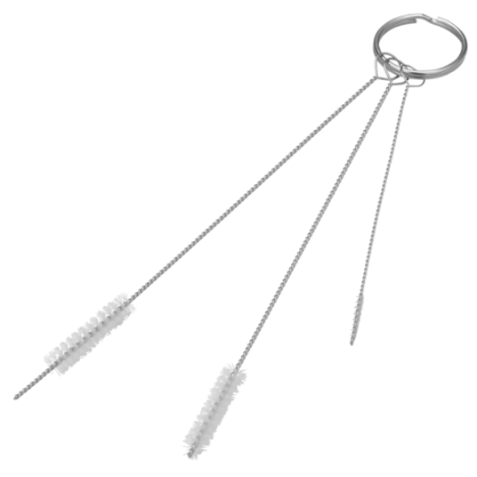 VIKAN Zestaw czysz.z 3szczotk,śr2,śr6,śr6 mm,150mm -zdjęcie numer 3