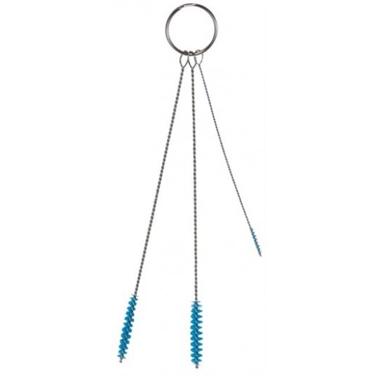 VIKAN Zestaw czysz.z 3szczotk,śr2,śr6,śr6 mm,150mm -zdjęcie numer 1