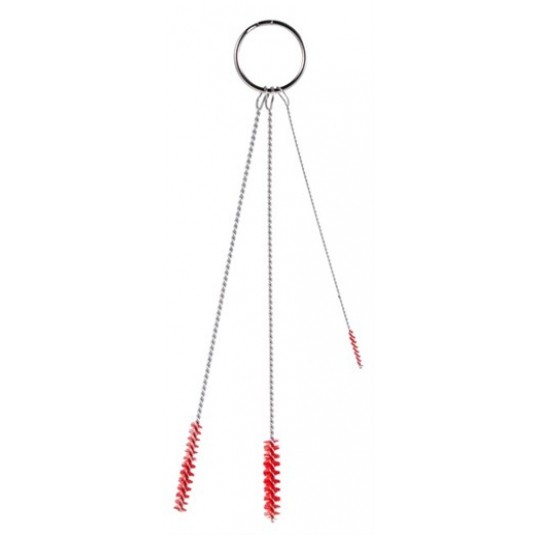 VIKAN Zestaw czysz.z 3szczotk,śr2,śr6,śr6 mm,150mm -zdjęcie numer 1
