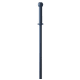 VIKAN Ergonomiczny aluminiowy kij,1380 mm,szary -zdjęcie numer 3