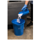 VIKAN Ergonomiczny czerpak, 2 litry,niebieski -zdjęcie numer 7