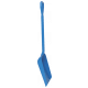 VIKAN Łopata, D Grip, 346 mm, niebieska -zdjęcie numer 2
