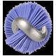 VIKAN Szczotka do rur,śr10mm,500mm,twarda,purpurow -zdjęcie numer 3