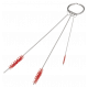 VIKAN Zestaw czysz.z 3szczotk,śr2,śr6,śr6 mm,150mm -zdjęcie numer 3