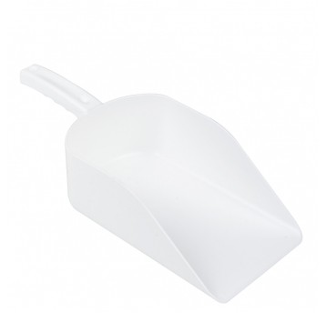 Czerpak ręczny bezszwowy duży Biały
