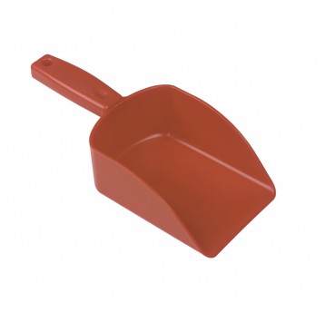 Czerpak ręczny bezszwowy mały Czerwony