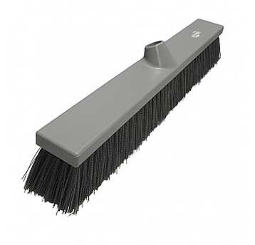 Duża szczotka do zamiatania Szara