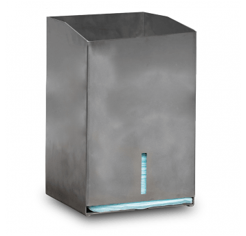 Dyspenser ścienny V.1 na czyściwo - otwarty