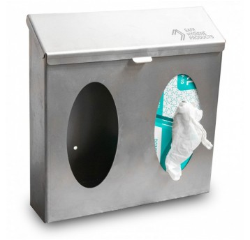 Dyspenser z daszkiem na rękawiczki na 2 op.