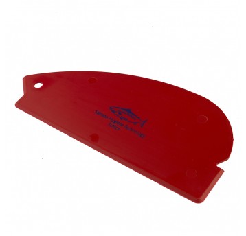 Elastyczna skrobaczka ręczna Czerwona