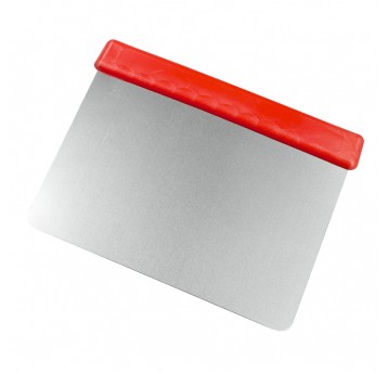 Elastyczna skrobaczka ręczna ze st. nier. Czerwona