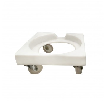 FLE Wózek do pojemników stożkowych Biały