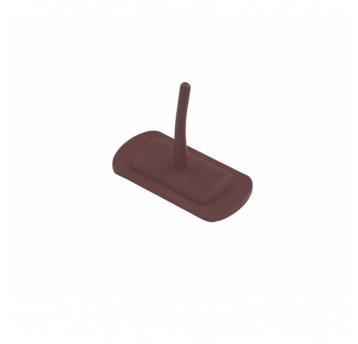 Hak z tworzywa Brązowy