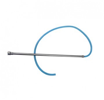 Lanca ssąca z tworzywa z wężem ssącym - niebieski